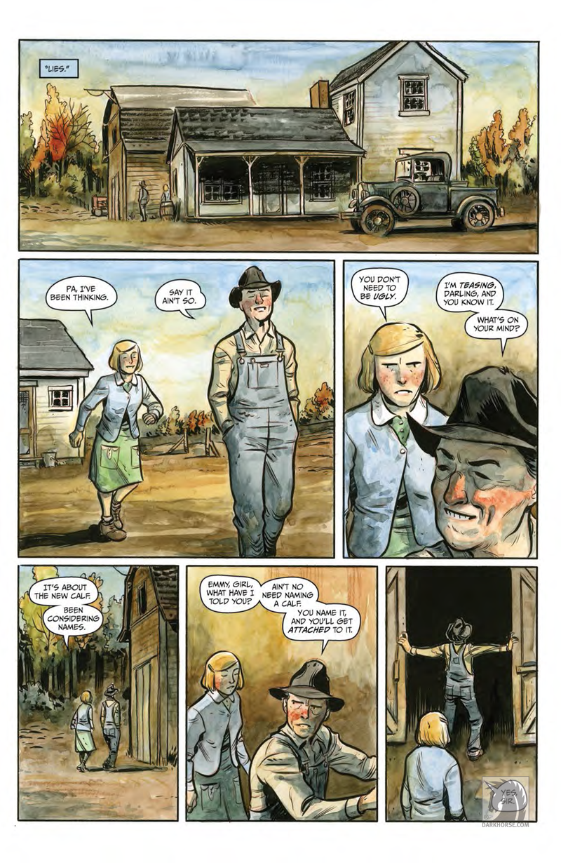 Illustration for article titled Read the Entirety of Harrow County #1, One of 2015's Best Horror Comics, Here for Free!